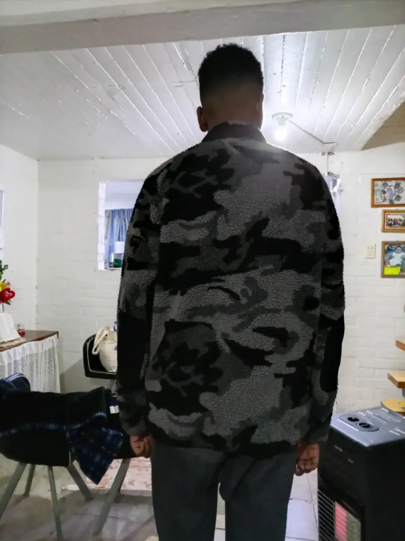 Chaqueta polar camuflada para hombre - 2