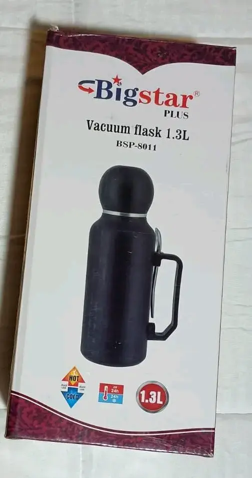 Termo de vacío Bigstar Plus 1.3L negro - 1