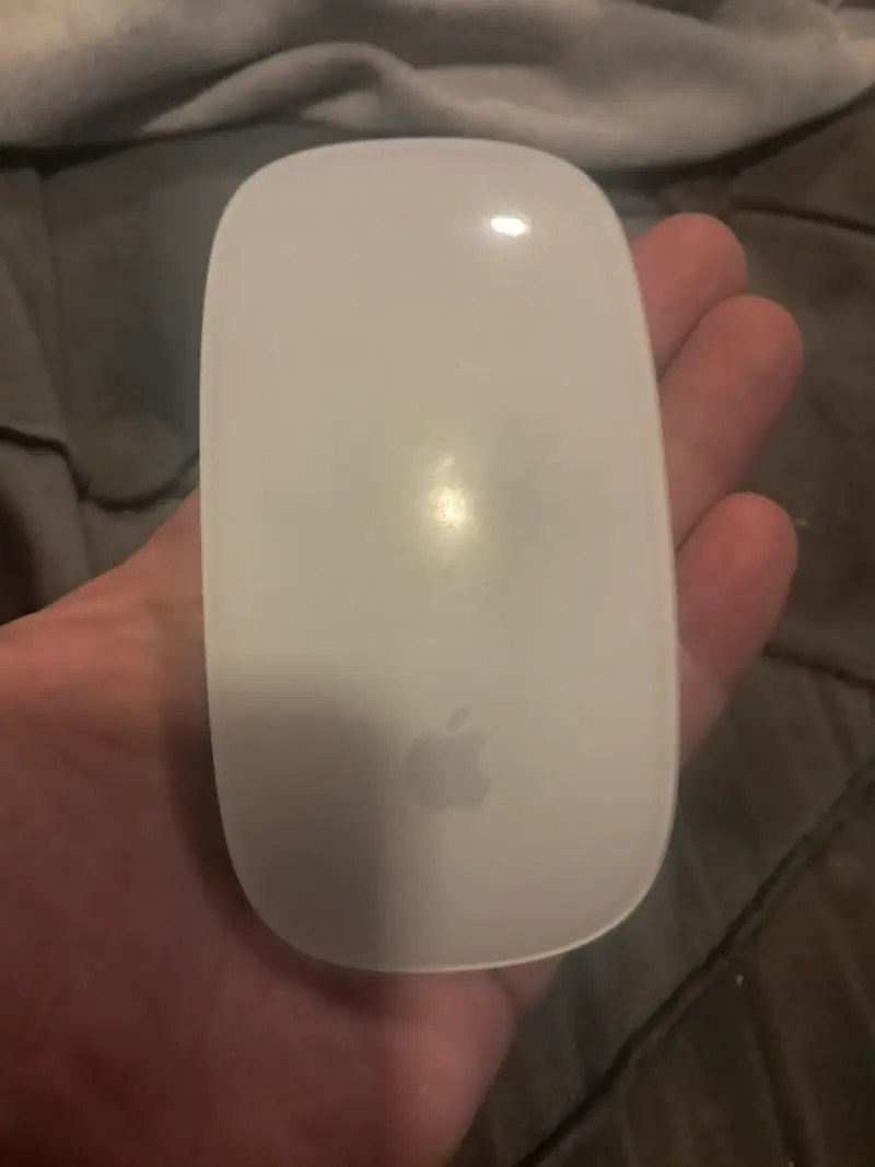 Mouse inalámbrico Apple Magic Mouse blanco - 4