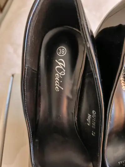 Zapatos de tacón negro Weide talla 39 - miniatura 3