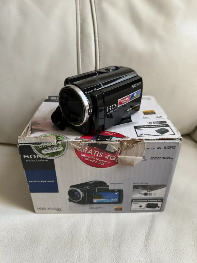 Videocámara Sony Handycam HDR-XR260V HD - 1