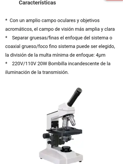 Microscopio monocular Arcoumed con cable - miniatura 4