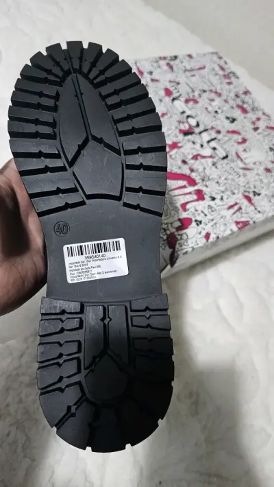 Botines negros de cuero, con tachas, Gotta - miniatura 5