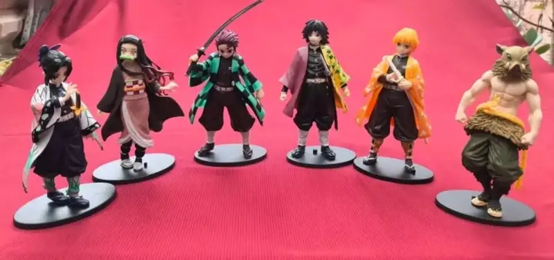 Set de figuras de acción Demon Slayer - 1