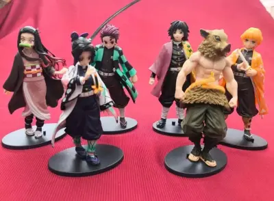 Set de figuras de acción Demon Slayer - miniatura 2