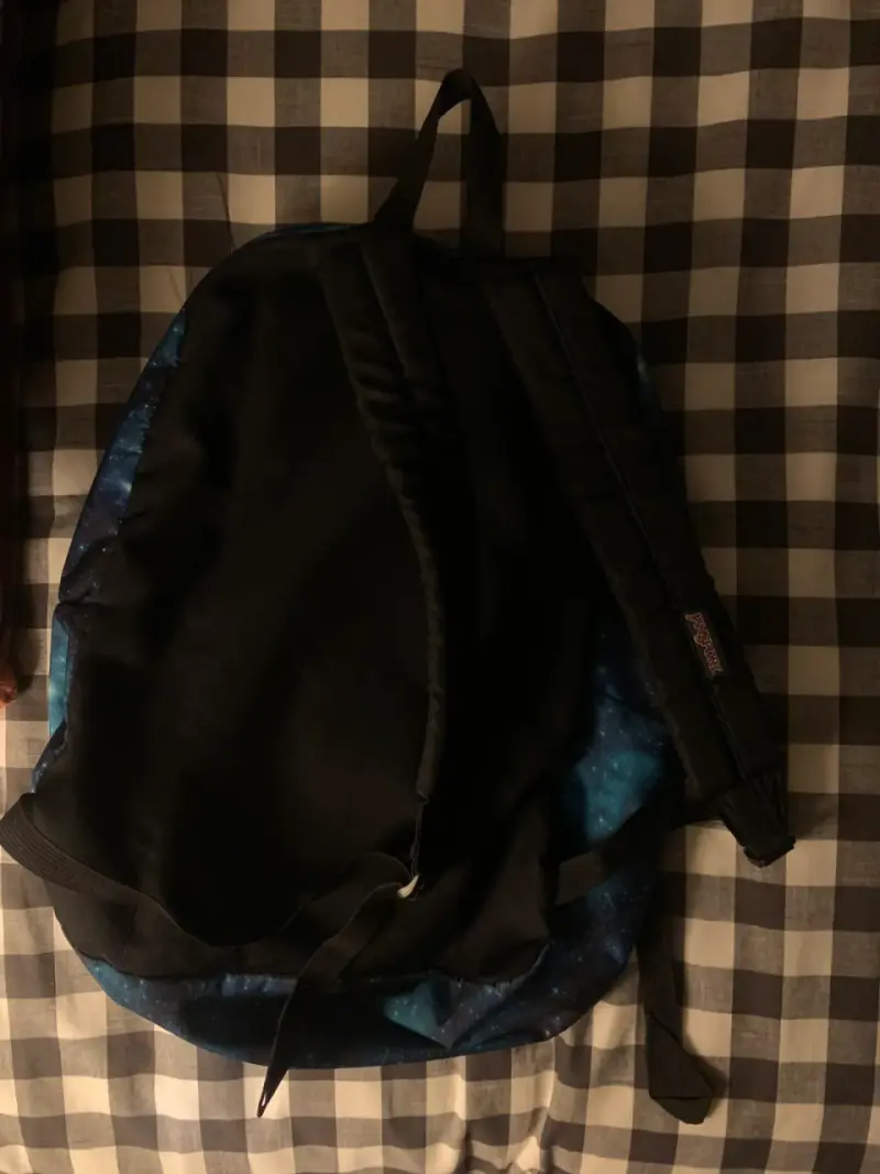 Mochila Jansport estampado galaxia - 2