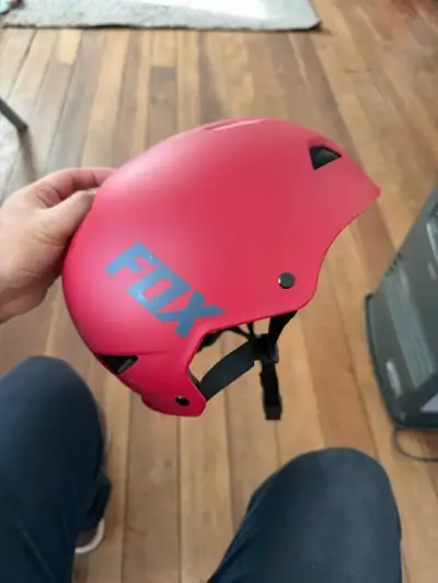 Casco de ciclismo Fox rojo - miniatura 2
