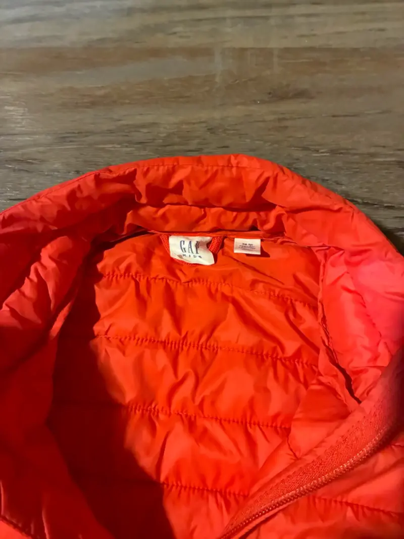 Chaleco sin mangas rojo para niños T6-7 - 3