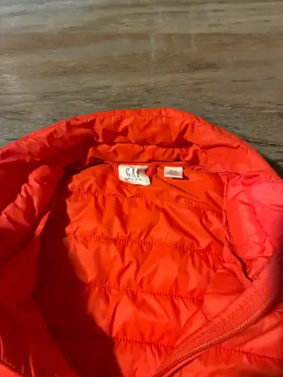 Chaleco sin mangas rojo para niños T6-7 - miniatura 3