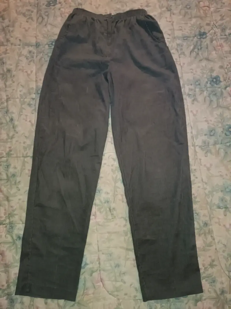 Pantalón de pana gris para hombre - 1