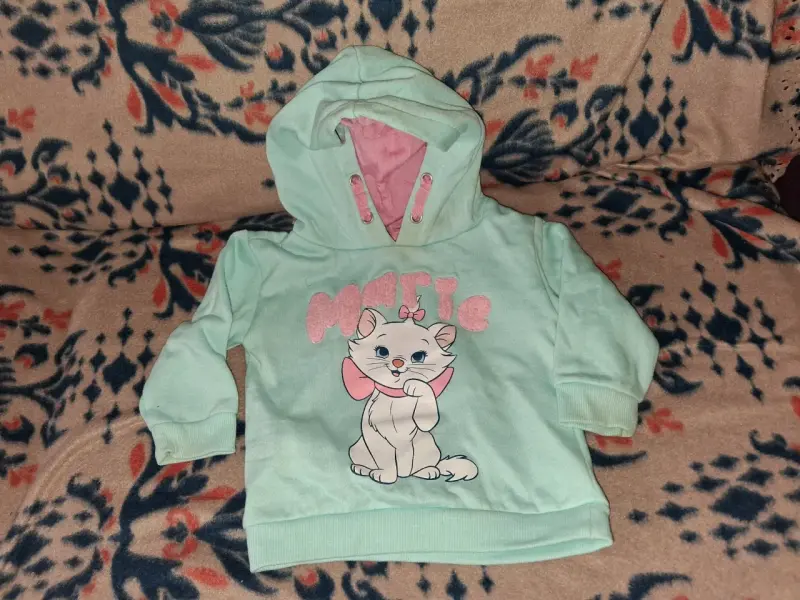 Polerón Disney Gatita Marie niña 12 meses