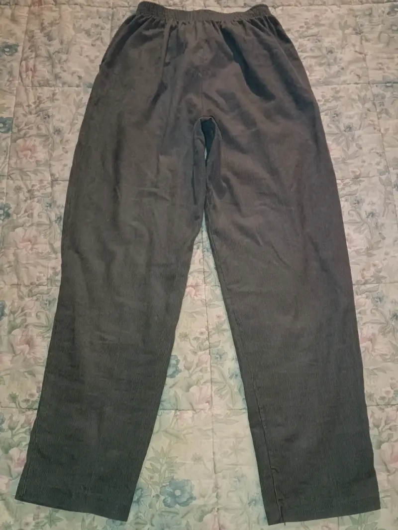 Pantalón de pana gris para hombre - 2