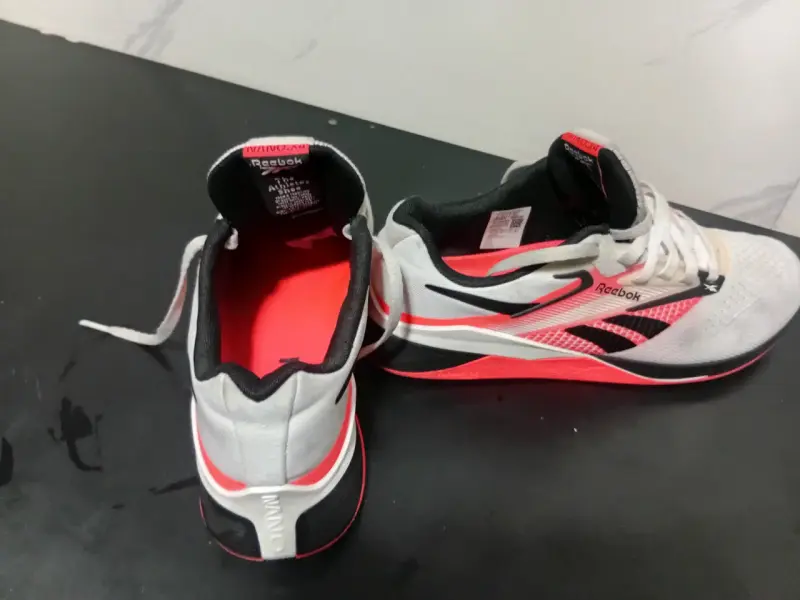 Zapatillas Reebok nano X4 blancas y rojas - 1