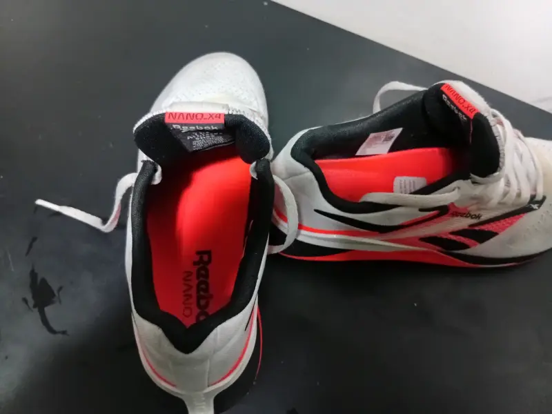 Zapatillas Reebok nano X4 blancas y rojas - 4