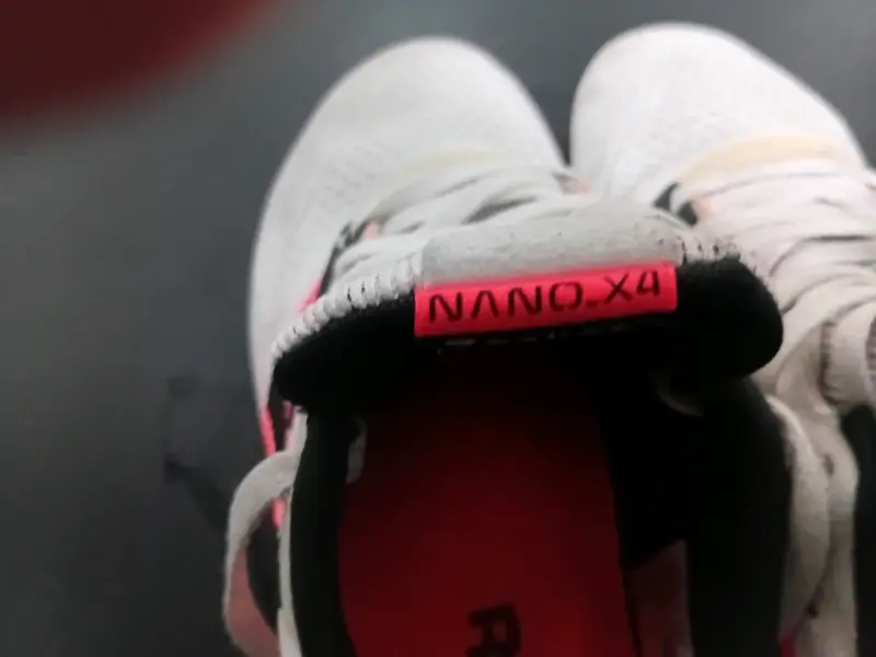 Zapatillas Reebok nano X4 blancas y rojas - 5
