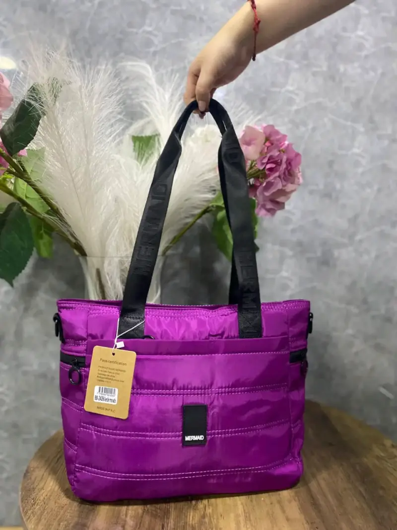 Bolso morado Mermaid magenta semi permeable