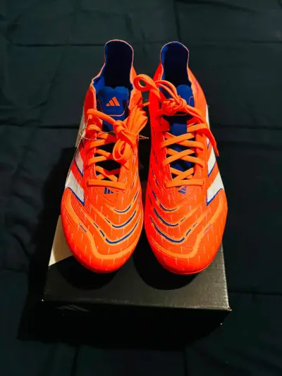 Zapatillas deportivas Adidas naranjas - miniatura 1