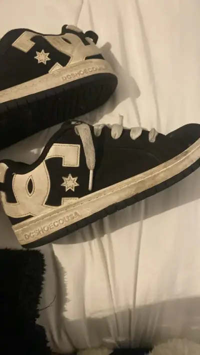 Zapatillas DC Shoes negras y blancas - miniatura 2