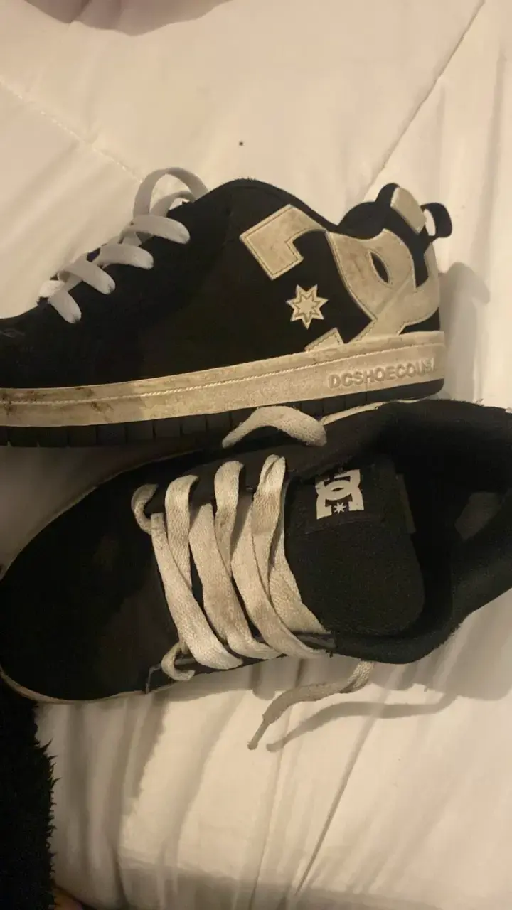 Zapatillas DC Shoes negras y blancas - 3
