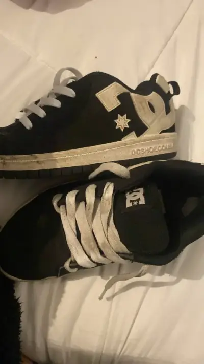 Zapatillas DC Shoes negras y blancas - miniatura 3