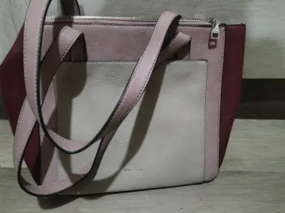 Bolso de cuero Amphora tricolor - miniatura 1