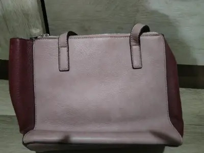 Bolso de cuero Amphora tricolor - miniatura 2