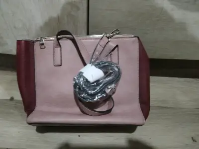 Bolso de cuero Amphora tricolor - miniatura 3