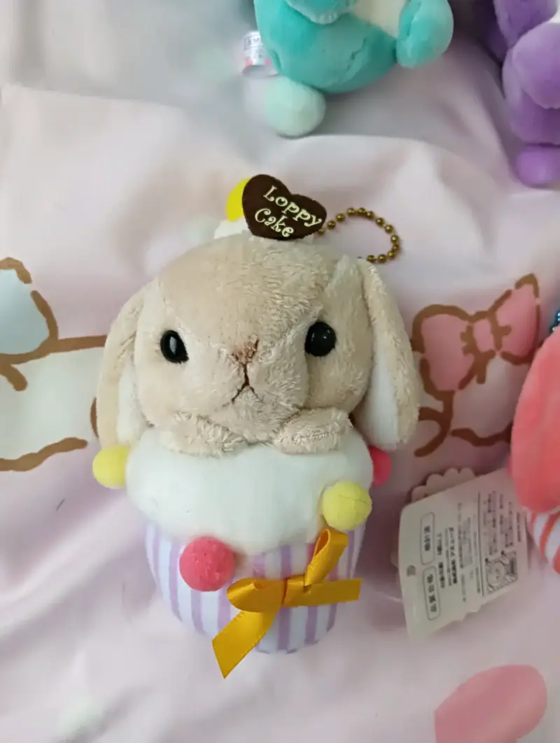 Peluche conejo Loppy Cake/Conejo Japonés