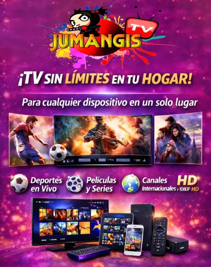 Servicio de streaming JUMANGIS TV HD - 1