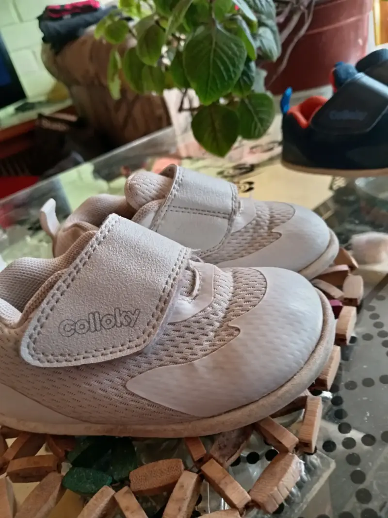 Zapatillas blancas Colloky para niños - 2