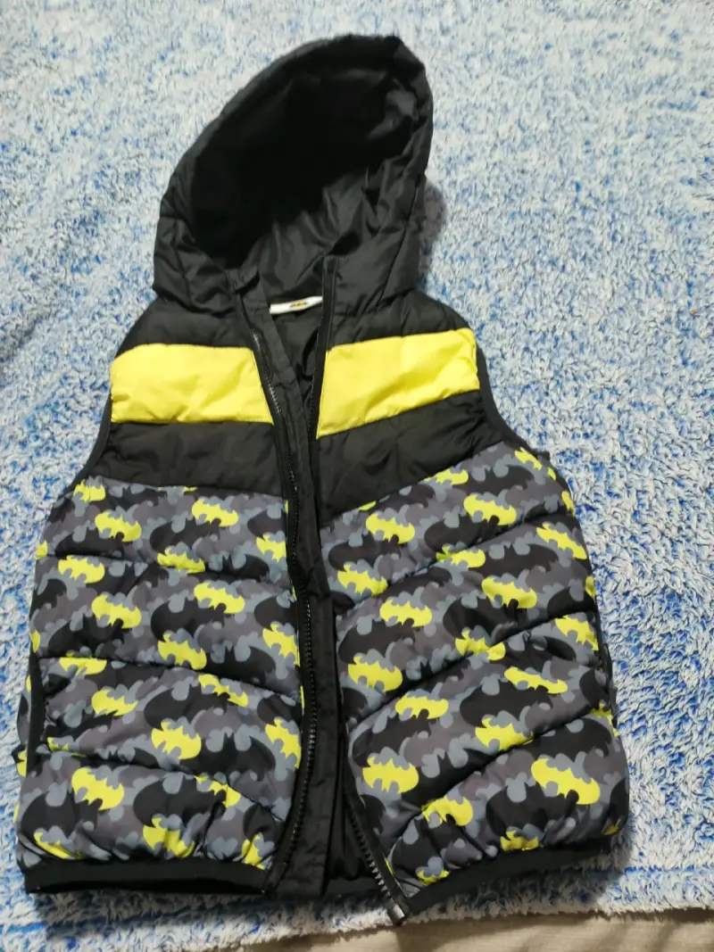 Chaqueta sin mangas Batman con capucha para niños - 2