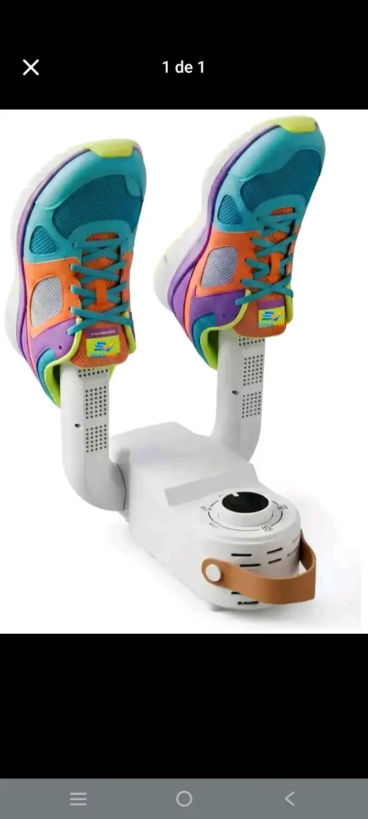 Secador de zapatos eléctrico portátil - 1