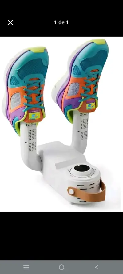Secador de zapatos eléctrico portátil - miniatura 1