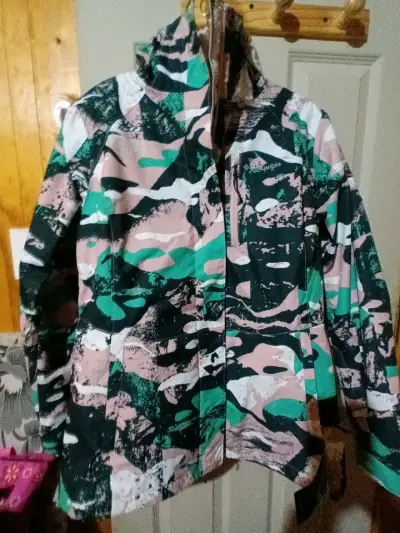 Chaqueta impermeable Columbia 3 en 1 Talla M. - miniatura 1