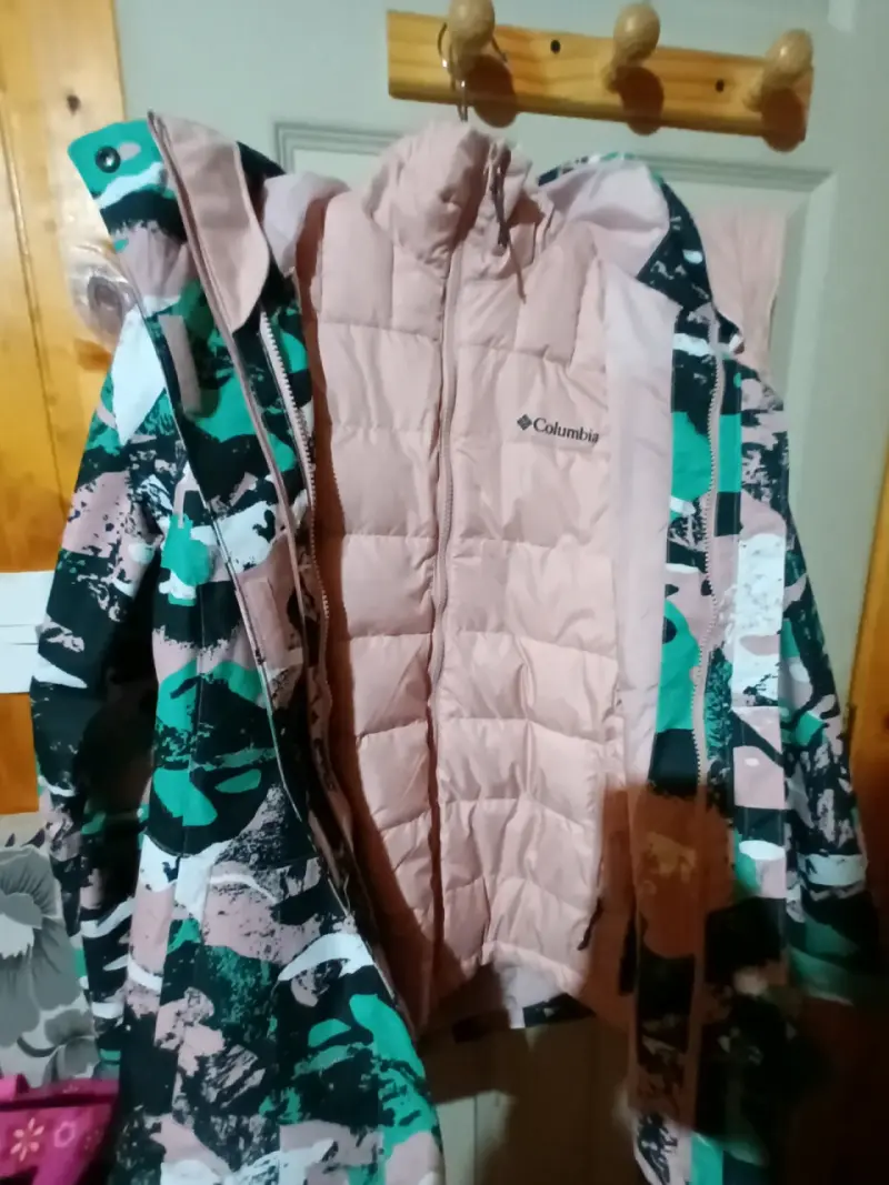 Chaqueta impermeable Columbia 3 en 1 Talla M. - 2