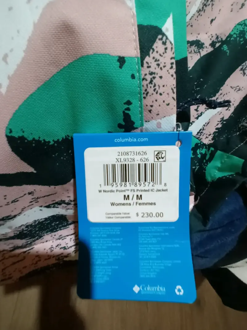 Chaqueta impermeable Columbia 3 en 1 Talla M. - 4