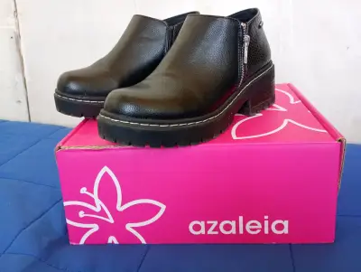 Botines negros Azaleia con cierre lateral - miniatura 1