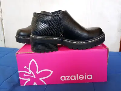 Botines negros Azaleia con cierre lateral - miniatura 3
