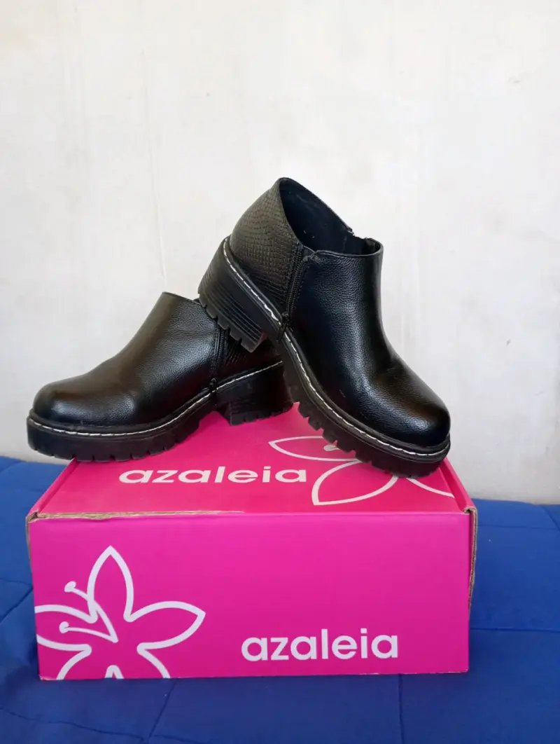 Botines negros Azaleia con cierre lateral - 4