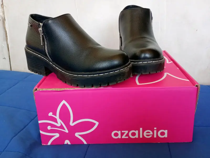 Botines negros Azaleia con cierre lateral - 5