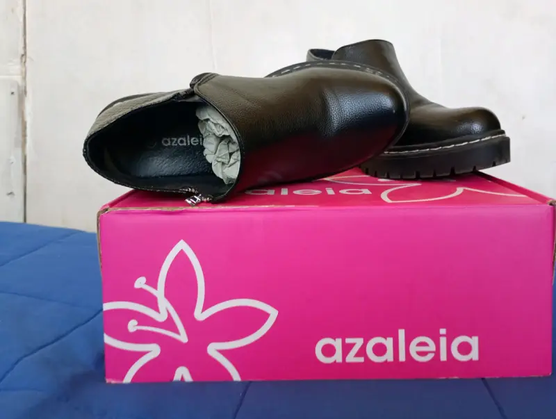 Botines negros Azaleia con cierre lateral - 6