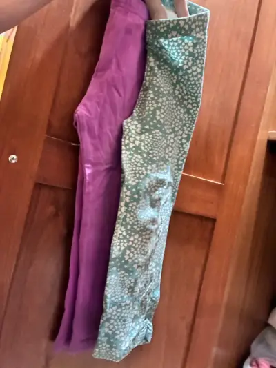 Conjunto de 2 leggings o calzas  para niña T3 - miniatura 2