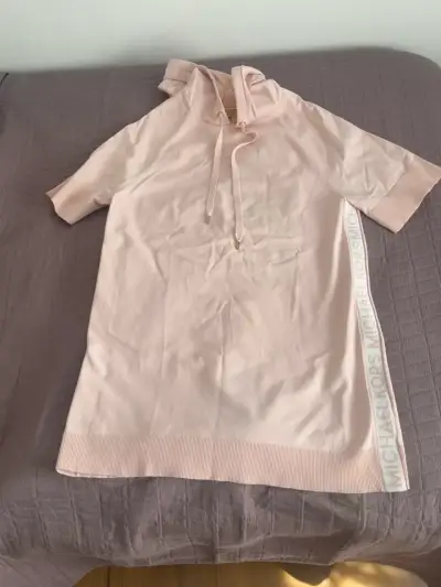 Vestido sudadera rosa Michael Kors - miniatura 2