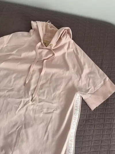 Vestido sudadera rosa Michael Kors - miniatura 4