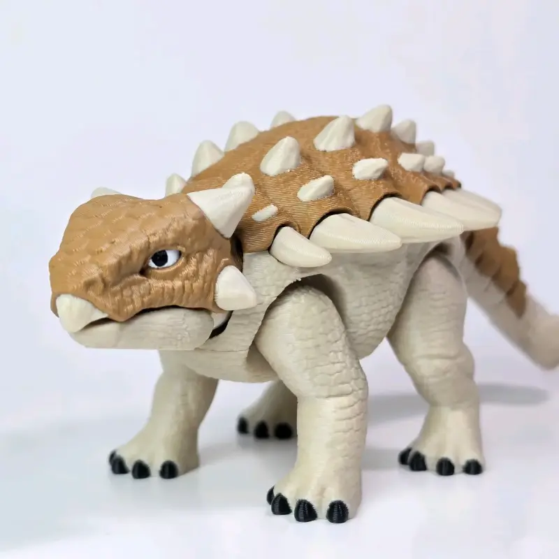 Dinosaurio Ankylosaurus Articulado - 1