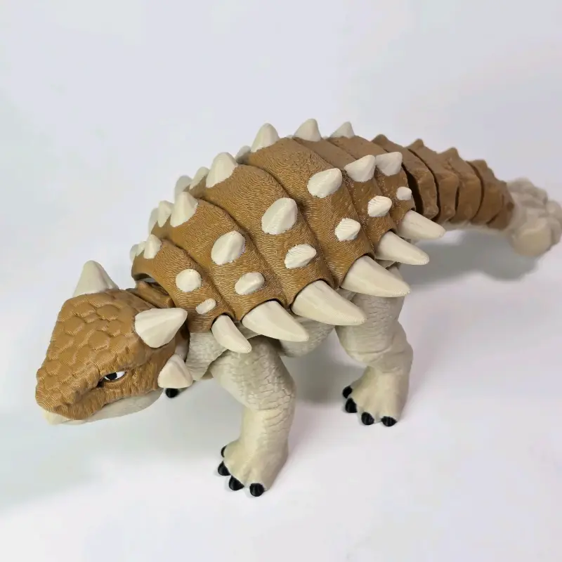 Dinosaurio Ankylosaurus Articulado - 4