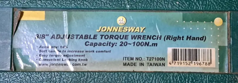 Llave de Torque Jonnesway TS1100N - 2