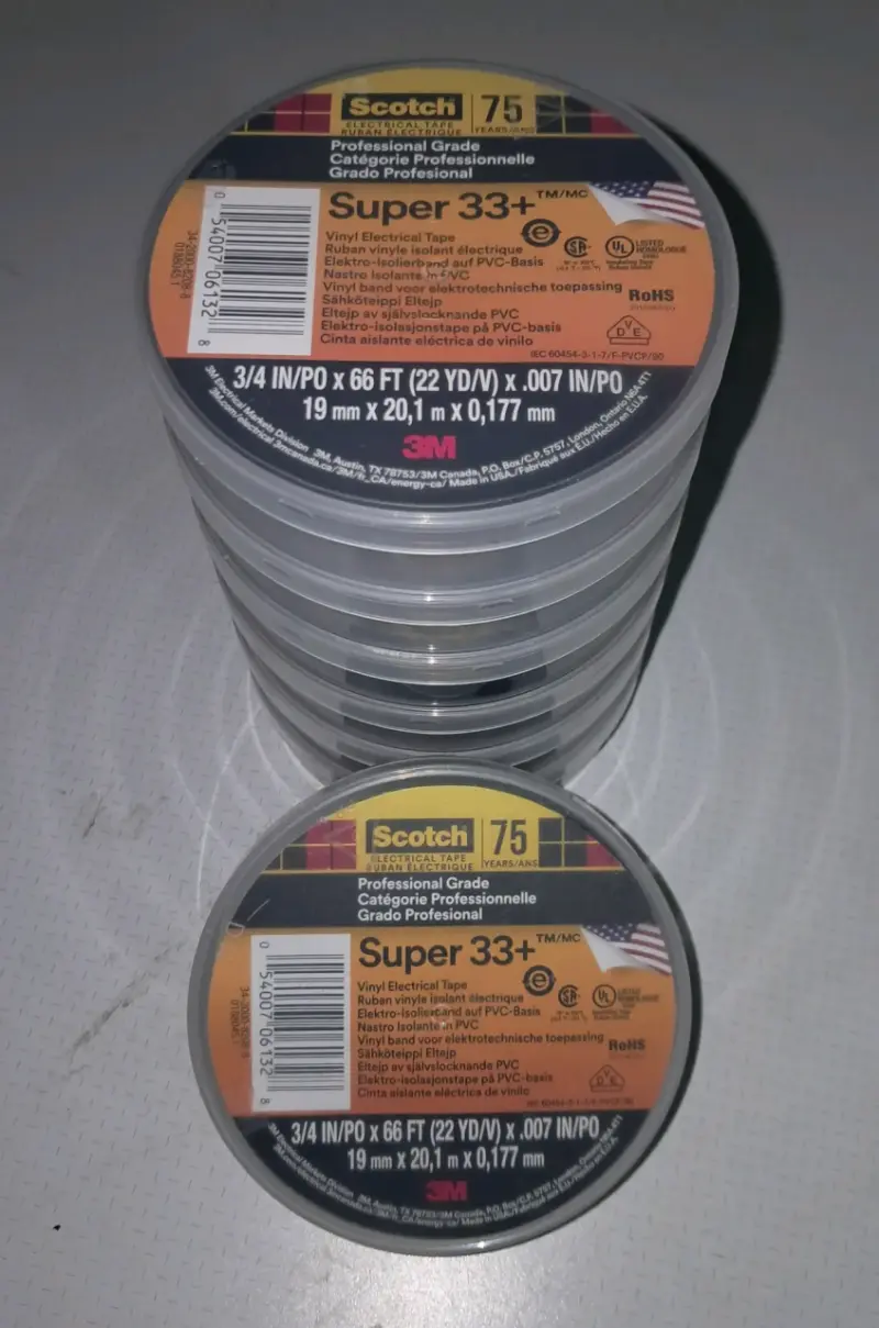 Cinta aislante de vinilo Scotch Super 33+