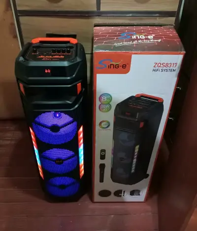 Parlante Sing-e ZQS8317 con luces LED - miniatura 1