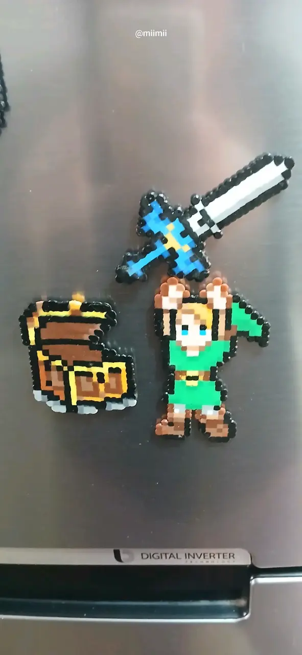 Set de imanes The Legend of Zelda - OoT 12 piezas - 4